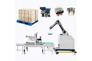 Industrial Collaborative Robot Palletizing System Plug & Play Automation Solution For Warehouse