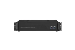 Professional Digital Interface Box High Quality Mic Preamp Dual Expansion Ports Rack Mount for Studio