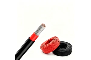 High Quality H1Z2Z2-K PV1-F Solar Cable 4mm2 6mm2 DC Photovoltaic Wire UV Resistance LSZH Flame Retardant for Solar Power