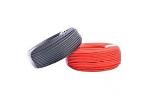 Tinned Copper Solar Cable Waterproof, Designed Specifically for Outdoor Use Rooftop Solar Power Connection Cable