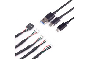 Free Sample OEM ODM Robot Cable Wire Harness for Industrial Control MX1.25 XH2.54 PH2.0 YH1.25 to Usb a Male Female Charging Cab