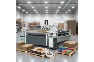 The Industry Top Packaging Cardboard Box Mailer Shipping Custom Logo Die Digital Flatbed CNC Cutter Plotter With High Precision