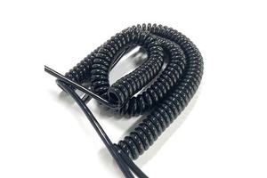 Spiral Coiled Ethernet Cable Cable Spiral ,PU 8*1.5 Spiral Cable,Power Spiral Cable