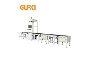 GURKI Parcel Sorting Robot Dimensioning Weighing Scanning Machine In Motion DWS Package Code Scanner
