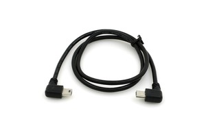 UL2725 28AWG USB Shielded High-Speed 2.0 Revision 5-Wire Micro to Mini USB Cable with Charging Adapter for Camera Computer Use