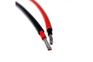 1.8kV DC Solar PV Cable TUV H1Z2Z2-K Tinned Copper XLPE Insulated UV Resistant 4mm2 6mm2 Solar Wire for Industrial Solar Farm