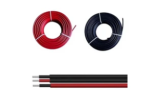 Wholesale Industrial Solar Cable HIZ2Z2-K/PV1-F Single Twin Core Tinned Copper XLPE/XLPO Insulated DC Photovoltaic Wire Roll 4mm