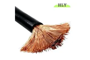 Red Black PVC Copper Conductor 6AWG 8AWG 10AWG Heatproof Wire Battery Cable for Power Station Use