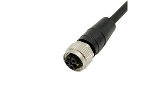M12 5P Female L Code to Open,M12 L Coding 5pin Cable,M12 5Pin Cable,M12 5Pin L Code Cable