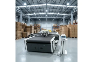 Automatic Digital Cutting Machine Carbon Fiber for Corrugated Cardboard Digital Flatbed Plotter Cutters Tables Machines