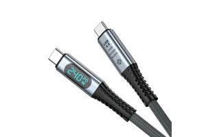 USB4 Data Cable 8K 60HZ HD Video Compatibility Full-Function PD240W Fast Charging Aluminum Alloy TPE Braid Compatible Cameras