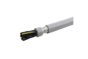 High Flexible Power Chain CY Cable 10 12 16 Core Screen Control Cable Multicore Shield Drag Chain Cable for Automation Equipment