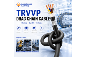 TRVVP Shielded Stranded Drag Chain Cable 2-16 Core Flexible PVC Copper Industrial Motion Wiring Control System CE