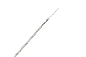 SY 1*22AWG High Temperature Motor Cable White Tefzel Shielded Wire Cable ETFE Insulated Shielded Wire for Motorsports