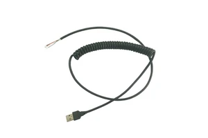 Curly Cable Usb Spring Usb Cable to Open Wire Spiral Cable