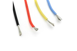 High Temperature Cable Silicone Coated Wire Low Voltage Flexible 8Awg 10 12 14 16 18 20 22 24 Awg Silicon Cable