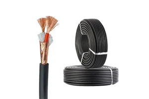 Professional HI-FI Stage Speaker Audio Cable OFC Pure Copper Wire 2 Core 1.5mm² 2.0mm² 2.5mm² 4mm² Compatible SpeakON 100m Bulk