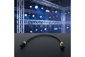 Stage Lighting Cable with SAC3 Male and Female Connector 3pin 250V AC Power 60cm Long IP65
