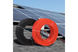 Solar Cables and Wires 4mm²/6mm²/10mm² PV1500DC-AL Aluminum Alloy Conductor DC Cable XLPE Insulation for Solar Power Systems.