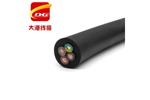 JHS Cable 2 3 4 5 Core Rubber Submersible Pump Cable Wire 2.5mm 4mm 6mm 10mm 16mm 25mm 35mm 50mm 70mm Waterproof Cable