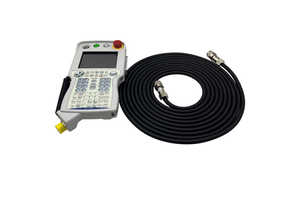Refurbished Teach Pendant+8M New Cable for Yaskawa JZRCR-YPP01-1 DX100 Robot FlexPendant+CBL-YRC061-1 Connector Wiring Line Plug
