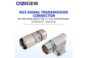 M23 5+PE 6 8 Pins Male Female Crimp Screw Locking Shock Vibration Proof Servo Motor Power Fieldwireable Circular Connector