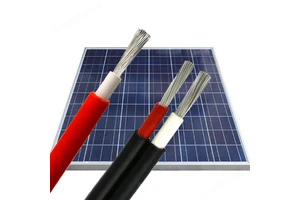 PV1-F DC Stranded Tinned Copper Solar Cable 4mm/6mm 1000V UV Resistant XLPO Insulation for Solar Panel Systems