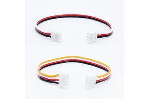 3-Pin 4-Pin 5264 Wear-Resistant Double Head Reverse Serial Port Bus Servo Wire Connector Power Wire for RC Parts & Accs
