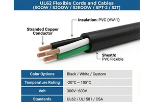 2025 New QingOu High Quality Audio Speaker Power Wire 4 Core 8 Core HIFI Stage 16 AWG Gauge PVC Speaker Cable OFC