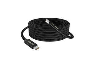 Mengweima USB3.2 Gen2 20Gbps Aluminum Alloy Fast Charge Data Cable PD100Watt 5A USB-C Nylon Jacket Braid Shielding for Camera