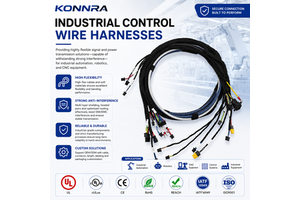 Industrial Robot Connector Wire Harness PVC Custom High Flexible Cable Assembly for Automotive Motorcycle Signal Transmission