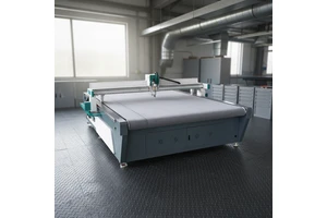 CE CNC Round Knife Fabric Cutting Table CAD Cam Garment Cutting System Computerised Fabric Cutting Machine