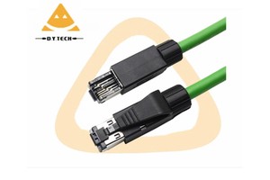 Customized high flexible network Ethernet cable drag chain servo shielded PN industrial Cat 6 gigabit network cable