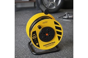 13A Tangle-Free 30M 50M Retractable Extension Cord Reel Cable Reel Drum 4 Sockets Cable Reel with Thermal Cut-out Switch