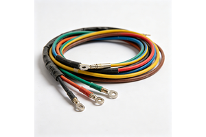 Heavy Truck Bus Wire Harness Flame Retardant Copper Cable For Engine Chassis Trailer Power Signal Transmission