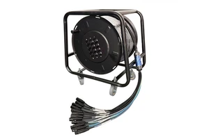 Manufacturer Audio Video OEM Professional 12 Channel Multicore XLR Audio Snake Microphone Cable with Stage Box