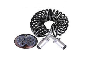Wholesale High-quality 7-pin Truck Trailer Power Spiral Cable