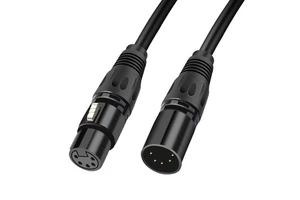 5 PIN DMX XLR Balance Signal Stage Cable Wholesale DMX512 Lead Line Denoise Braided OEM/ODM