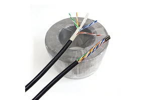 Cat6 UTP Ethernet Cable 100m Reel Bare Copper CCA CCS Conductor 4 Pair PoE Compatible PVC LSZH Jacket Indoor Outdoor