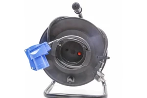 Professional Cable Reel with 4 Sockets H07rn-F 3G1.5 Cable Rubber Outdoor IP44