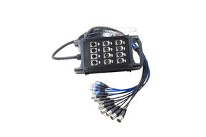 Professional 8 Channel to 40 Channel Optional Multicore Balanced Connector Snake Cable Stage Box Audio Link Cable for Stage Live