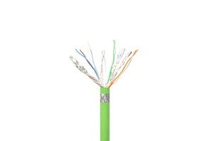 CAT6A Stranded High Flexible Ethernet Cable TPU/PUR/PVC/LSZH Sheath 26AWG Double Shielded 100 Industrial Sensor Robotic Cable