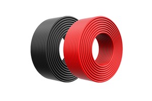 For TUV Approved XLPO Insulated Tinned Copper Solar Wire 4 6 10 16MM PV Cable for Industrial Use XLPE DC Solar Power Cable