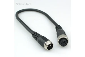 2PIN to 6PIN Electric Reels Power Cord Battery Converter Cable for shimano