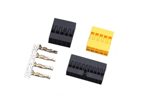 Dupont Power Connector Servo Leads Wire to Board Terminal Crimp 2.54mm Pitch Servo Lead Jr Male Female 1 to 25 Pin