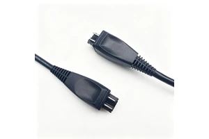36V E-Bike Li-ion Battery Charger Cable High Purity Copper Core Heavy Duty Wiring Harness for for 4A 1m for Electric Bike