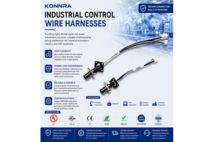OEM ODM Industrial Control Wire Harness Cable Connector Assembly For Robot Automation CNC Machine Automobile Computer