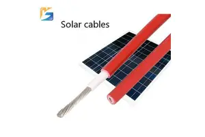 PV1-F 1500V TUV Certified Solar Cable Photovoltaic DC Cable for Solar Panel System Tinned Copper Wire