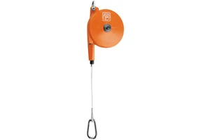 Fein Cable Reel 2.5 M Steel Wire With Carabiner Hook For Industrial Use