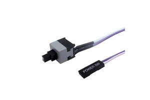 Computer Power Reset Switch Cable Supply I/O PC Motherboard Cable and Button Switch Replace a Broken Power Switch Cable